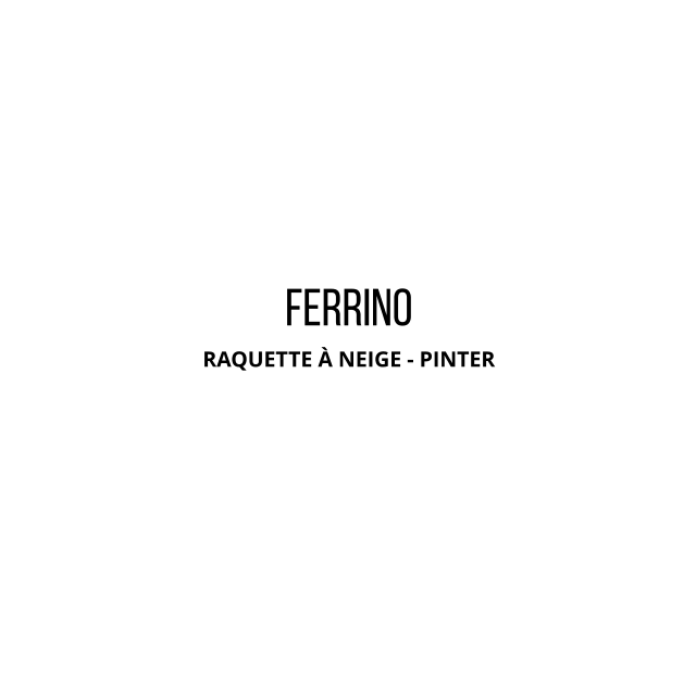 FERRINO RAQUETTE À NEIGE - PINTER