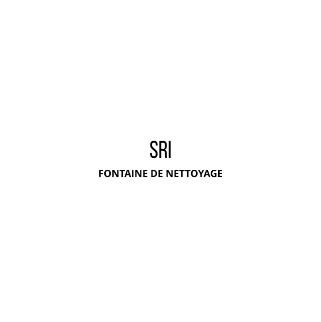 SRI FONTAINE DE NETTOYAGE